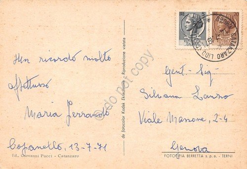 Cartolina Copanello vedute 1971 (Catanzaro) | Immagine Gallery 2