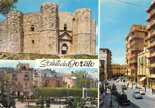 Cartolina Corato vedute varie 1971 (Bari) | Immagine Gallery 1