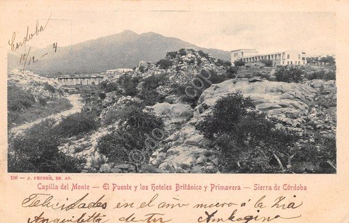 Cartolina Cordoba Argentina Capilla del Monte El Puente y los … | Immagine principale