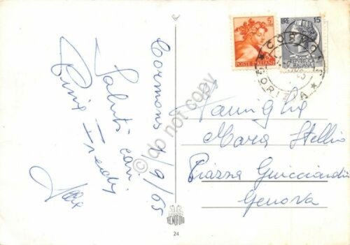 Cartolina Cormons vedute 1955