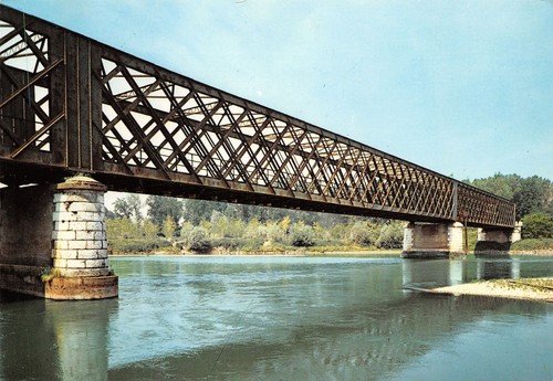 Cartolina Cornaleto Ponte su fiume Adda | Immagine Gallery 1