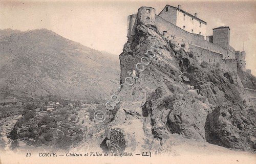 Cartolina Corte - Chateau et Vallee de Tavignano - anni … | Immagine principale