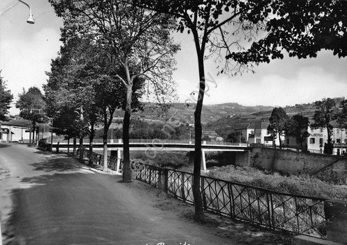 Cartolina Cortemilia Passeggiata lungo la Bormida 1963 (Cuneo)
