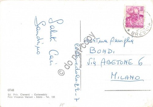 Cartolina Cortenedolo di Edolo panorama (Brescia) | Immagine Gallery 2