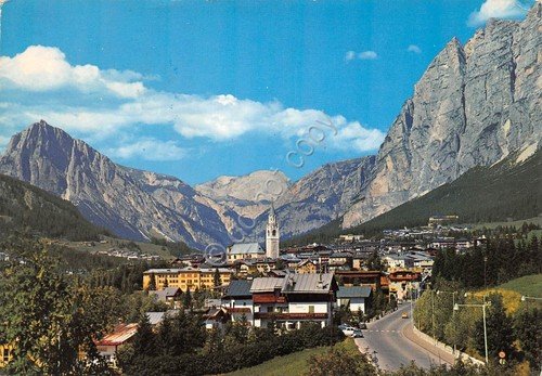Cartolina Cortina d' Ampezzo panorama 1985 (Belluno) | Immagine Gallery 1