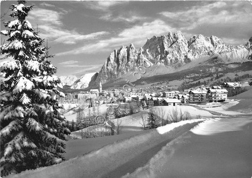 Cartolina Cortina panorama Pomagagnon 1963 Foto Ghedina (Belluno) | Immagine Gallery 1