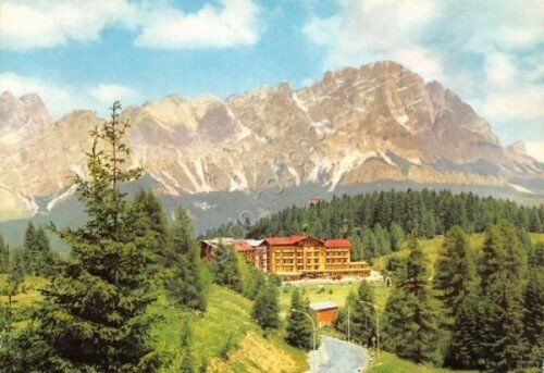 Cartolina Cortina Sport Hotel Tofana 1963 | Immagine principale