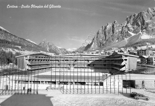 Cartolina Cortina Stadio Olimpico del Ghiaccio (Belluno) | Immagine principale