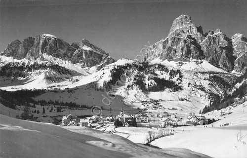 Cartolina Corvara Sass Ciampatsch Ghedina
