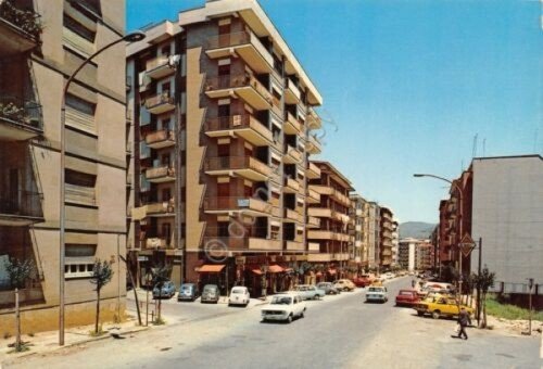 Cartolina Cosenza Via Serra 1978 | Immagine principale