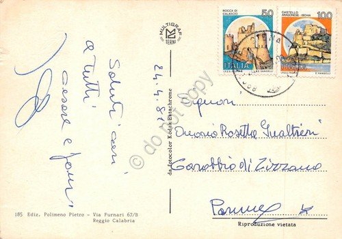 Cartolina Costa Viola Pesca del pesce spada 5 vedute 1981 | Immagine Gallery 2