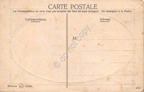 Cartolina Costantinopoli Pompier irreguliers Pompieri