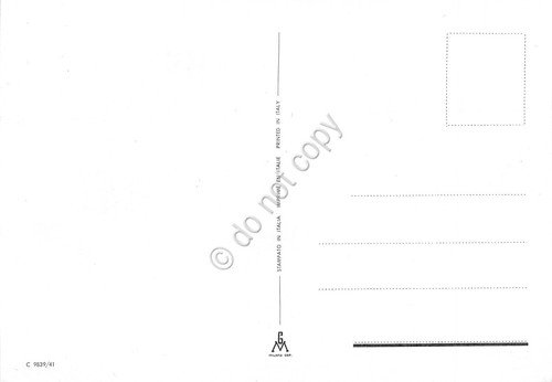 Cartolina Costumi Tradizionali Sardi coppia abiti con profili in tessuto | Immagine Gallery 2