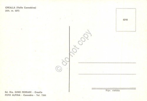 Cartolina Crealla vedute animata