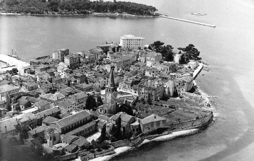 Cartolina Croatia Porec view 1962 | Immagine principale