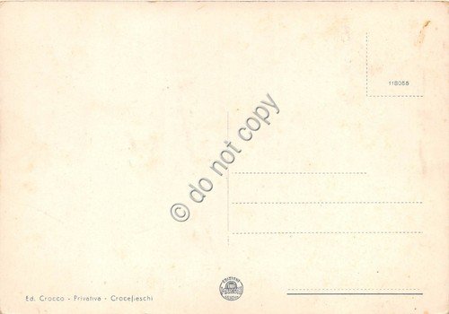 Cartolina Crocefieschi Panorama dall'alto