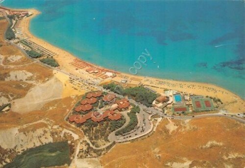Cartolina Crotone Litorale Lido Casarossa 1986