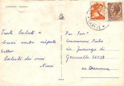 Cartolina Cunardo Panorama | Immagine Gallery 2