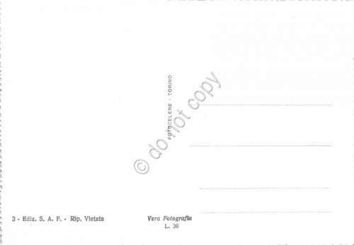 Cartolina Cuneo Piazza Galimberti Animata Edizioni SAF | Immagine Gallery 2