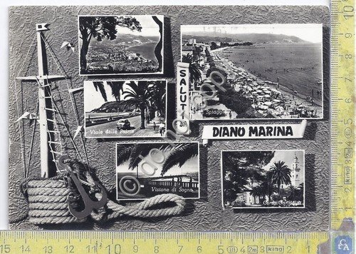 Cartolina Diano Marina Saluti da Multivisione | Immagine principale
