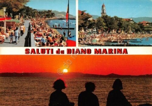 Cartolina Diano Marina vedute 1967 (Savona) | Immagine principale
