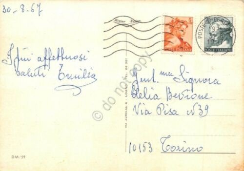 Cartolina Diano Marina vedute 1967 (Savona) | Immagine Gallery 2