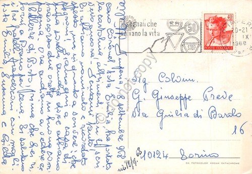 Cartolina Diano Marina vedute 1968 (Savona)