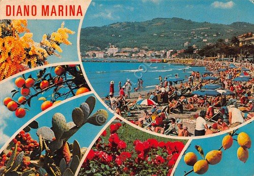 Cartolina Diano Marina vedute 1979 (Savona) | Immagine principale