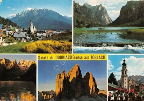 Cartolina Dobbiaco vedute 1978 (Bolzano) | Immagine principale