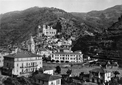 Cartolina Dolceacqua panorama anni '50 | Immagine principale