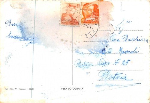 Cartolina Dolo Riviera del Brenta Vedutine