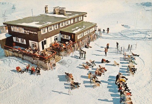 Cartolina Dolomiti del Brenta Rifugio Graffer animata 1982 (Trento) | Immagine principale