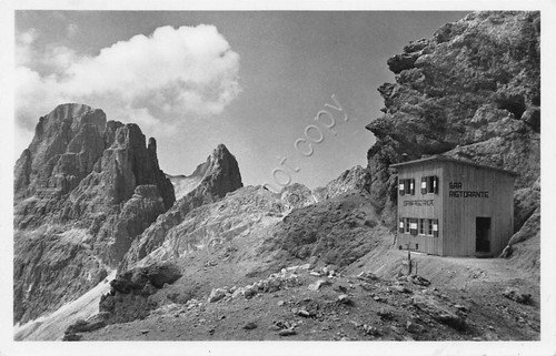 Cartolina Dolomiti del Catinaccio Capanna Passo Principe (Trento) | Immagine principale