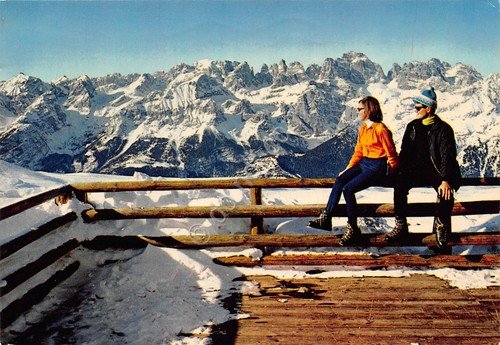 Cartolina Dolomiti di Brenta da Paganella animata (Trento) | Immagine principale