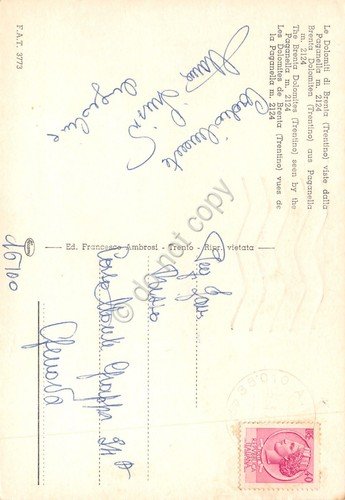 Cartolina Dolomiti di Brenta da Paganella animata (Trento) | Immagine Gallery 2