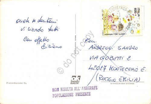 Cartolina Domodossola e le sue valli vedute Timbro anagrafe popolazione … | Immagine Gallery 2