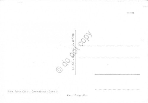 Cartolina Donetta Panorama anni '50 | Immagine Gallery 2