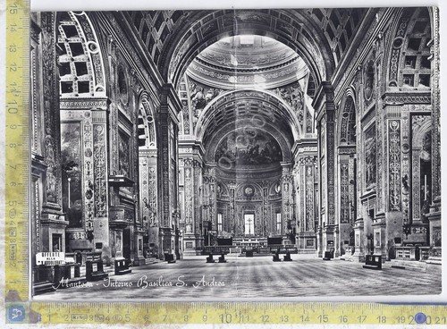 Cartolina doppia - Mantova - Interno Basilica S. Andrea - … | Immagine principale