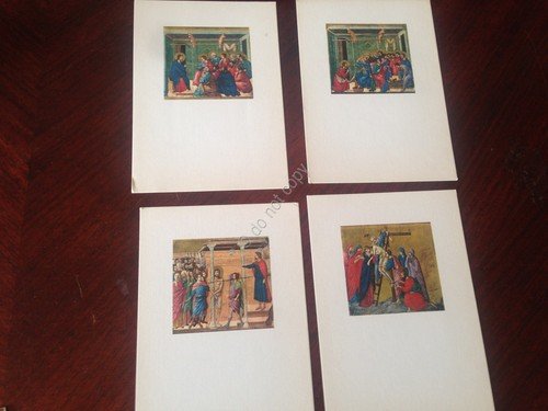 Cartolina Duccio da Buoninsegna Duomo di Siena Lotto 4 cartoline … | Immagine principale