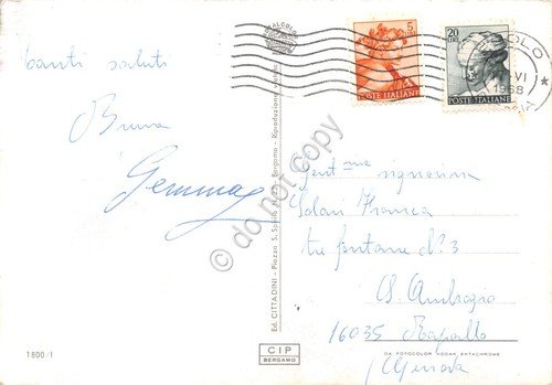 Cartolina Edolo vedute varie paese 1968 | Immagine Gallery 2