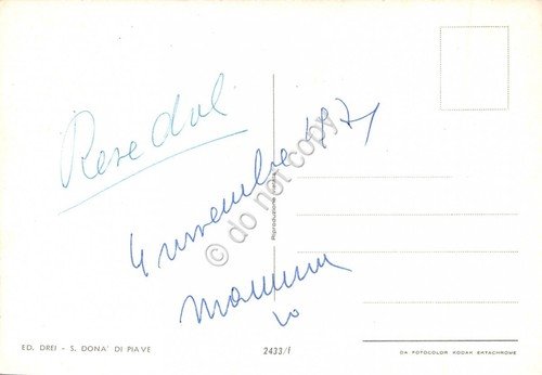 Cartolina Eraclea a mare 4 vedute piaggia barca a vela …