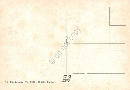 Cartolina Erice vedute (Trapani)