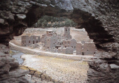 Cartolina Fabbrica di Careggine veduta del paese da antica volta … | Immagine principale