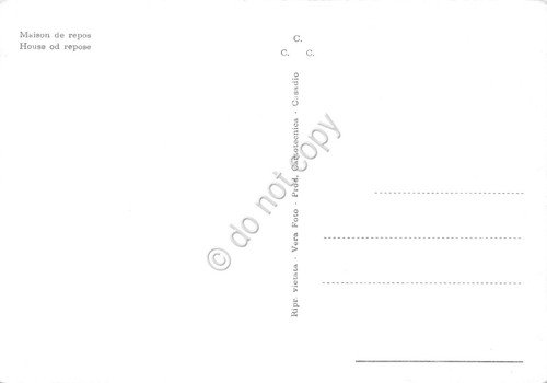 Cartolina Faenza Casa di Riposo anni '50