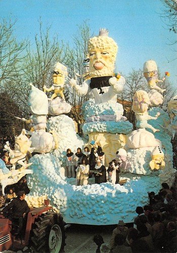 Cartolina Fano Carnevale dell'Adriatico Carnevale Olimpico 1983 | Immagine principale