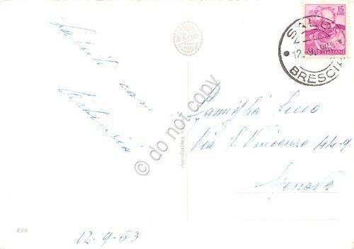 Cartolina Fasano Lago di Garda vedute varie sci d'acqua 1963 … | Immagine Gallery 2