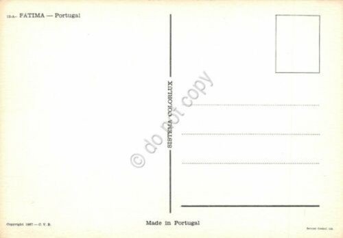 Cartolina Fatima vedute 50° 1917-1967 | Immagine Gallery 2