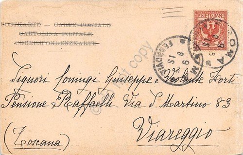 Cartolina Faust Mefisfofele Opera Lirica Gounoud 1905
