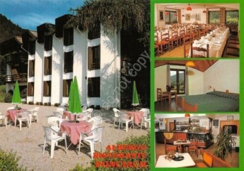 Cartolina Faver Hotel Ponciach vedute | Immagine principale