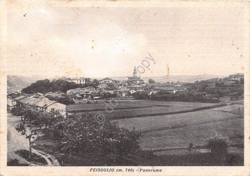 Cartolina Feisoglio Panorama 1951 (Cuneo) | Immagine principale